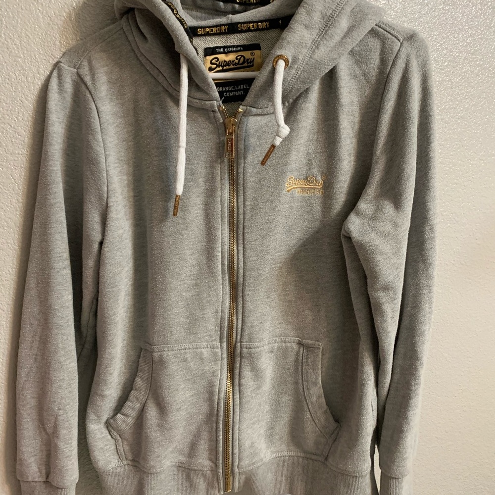 Superdry zip up hoodie